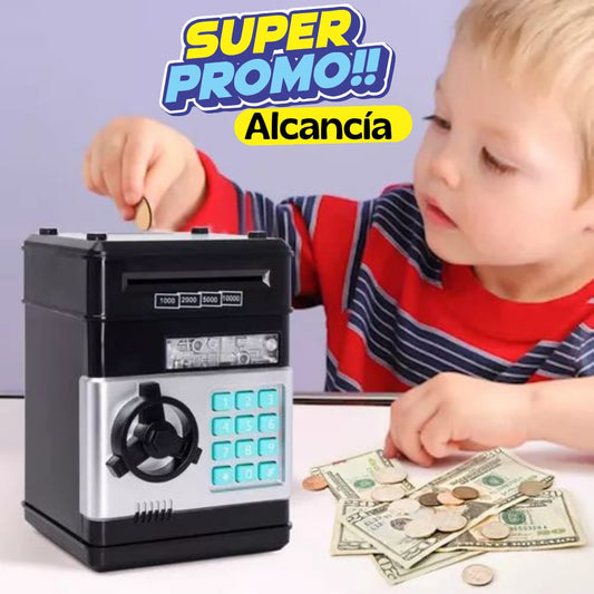 ALCANCIA CAJA FUERTE PARA NIÑOS